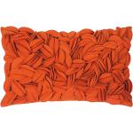 Orange Pad Kissenbezüge Orangen aus Wolle maschinenwaschbar 50x30 cm 