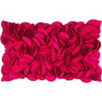 Pinke Pad Kissenbezüge aus Wolle maschinenwaschbar 50x30 cm 