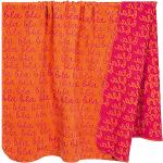 Orange Print Pad Kuscheldecken & Wohndecken Orangen aus Baumwolle 150x200 cm 