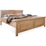 Möbel-Eins Palermo Doppelbetten Europa geölt aus Massivholz ausziehbar 180x200 cm 