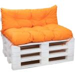 Orange Sitzkissen Orangen aus Polyester schmutzabweisend 120x80 cm 