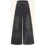 Reduzierte Schwarze Palm Angels Slim Jeans für Damen Größe XS 