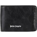 Palm Angels Portemonnaie - Crinkle Leather Cardholder Black White - Gr. unisize - in Schwarz - für Damen