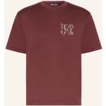 Reduzierte Dunkelrote Palm Angels T-Shirts aus Baumwolle für Herren Größe XL 