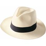 Weiße Panamahüte aus Stroh für Herren 