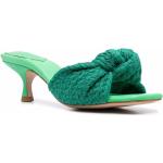 Reduzierte Grüne SCHUTZ Damenpantoletten aus Polyurethan Größe 35 
