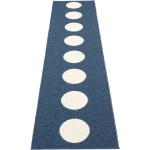 Blaue Pappelina Vera Outdoor-Teppiche aus PVC 