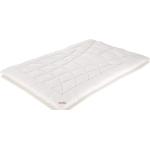 Weiße 4-Jahreszeiten Bettdecken aus Baumwolle maschinenwaschbar 155x220 cm 