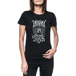 Schwarze Kurzärmelige Parkway Drive T-Shirts für Damen 