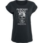 Schwarze Parkway Drive Rundhals-Auschnitt T-Shirts aus Baumwolle für Damen Größe S 