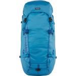 Blaue Patagonia Nachhaltige Kletterrucksäcke 55 l mit Innentaschen für Damen 