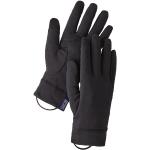 Schwarze Patagonia Nachhaltige Touchscreen-Handschuhe aus Polyester für Herren Größe L 