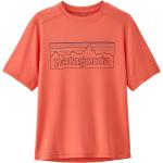 Orange Patagonia Nachhaltige T-Shirts Orangen aus Elastan für Herren Größe XL 