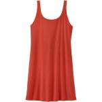 Rote Ärmellose Trägerkleider aus Jersey für Damen Größe XL 