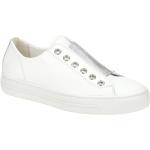 Weiße Paul Green Damensneaker & Damenturnschuhe aus Glattleder mit herausnehmbarem Fußbett Größe 41,5 