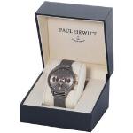 Reduzierte Paul Hewitt Armbanduhren aus Edelstahl mit Chronograph-Zifferblatt 