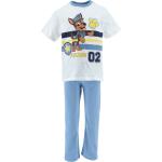 Blaue Paw Patrol Kinderpyjamas & Kinderschlafanzüge aus Baumwolle 