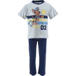 Marineblaue Paw Patrol Kinderpyjamas & Kinderschlafanzüge aus Baumwolle 