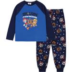 Blaue Klassische Langärmelige Paw Patrol Kinderpyjamas & Kinderschlafanzüge für Jungen 2 Teile 