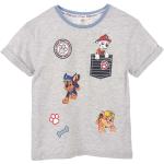 Hellgraue Paw Patrol Kinder-T-Shirts aus Baumwolle maschinenwaschbar 