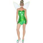 Dunkelgrüne Sexy Peter Pan Halloween Feenkostüme aus Polyester für Damen Größe L 