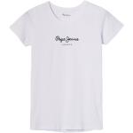 Weiße Pepe Jeans T-Shirts für Damen Größe XXS 