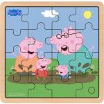 Peppa Wutz Kinderpuzzles aus Holz 