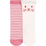 PETIT BATEAU Socken himbeer / rosé / weiß, Größe 19-22, 5622522