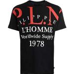 Schwarze Kurzärmelige Philipp Plein T-Shirts für Herren Größe M 