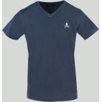 Blaue Philipp Plein T-Shirts aus Elastan Größe L 