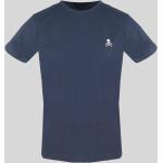 Blaue Philipp Plein T-Shirts aus Baumwolle für Herren 