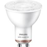 Weiße PHILIPS Glühbirnen & Leuchtmittel aus Kunststoff Smart Home GU10 
