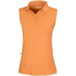 Reduzierte Orange Ärmellose Pikeur Nachhaltige Poloshirts ohne Ärmel aus Elastan für Damen Größe XS 