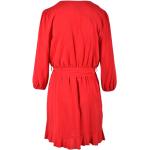 Rote Langärmelige PINKO Damenkleider aus Viskose maschinenwaschbar Größe L 