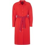 Reduzierte Rote Langärmelige PINKO Winterkleider aus Elastan für Damen Größe XS 