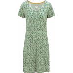 Grüne Print Kurzärmelige PIP Damennachthemden aus Elastan Größe M 