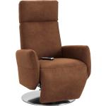 Braune Moderne Sit & More Relaxsessel 