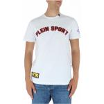 PLEIN SPORT T-shirt Herren Baumwolle Weiß GR82503 - Größe: S
