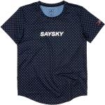 Reduzierte Blaue Klassische Kurzärmelige T-Shirts für Herren Größe XL 