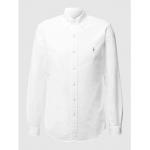 Weiße Ralph Lauren Polo Ralph Lauren Slim Fit Hemden aus Baumwolle für Herren Größe XXL 