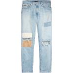 Reduzierte Blaue Ralph Lauren Polo Ralph Lauren Polo Jeans Ripped Jeans für Damen Größe XXL 