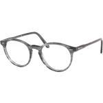 Graue Ralph Lauren Polo Ralph Lauren Runde Herrenbrillen aus Kunststoff 