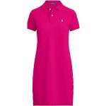 Reduzierte Pinke Ralph Lauren Polo Ralph Lauren Mini Partykleider aus Baumwolle für Damen Größe XS 