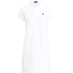 Weiße Ralph Lauren Polo Ralph Lauren Mini Partykleider aus Baumwolle für Damen Größe L 