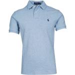 Blaue Kurzärmelige Ralph Lauren Polo Ralph Lauren Kurzarm Poloshirts aus Baumwolle für Herren Größe XL 