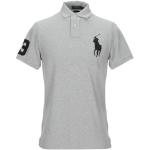 Graue Ralph Lauren Polo Ralph Lauren Herrenpoloshirts & Herrenpolohemden aus Baumwolle Größe M 