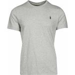 Graue Kurzärmelige Ralph Lauren Polo Ralph Lauren T-Shirts aus Baumwolle für Herren Größe S 