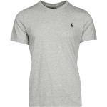 Graue Kurzärmelige Ralph Lauren Polo Ralph Lauren T-Shirts aus Baumwolle für Herren Größe XXL 