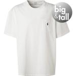 Reduzierte Beige Kurzärmelige Ralph Lauren Polo Ralph Lauren T-Shirts aus Baumwolle für Herren Größe 3 XL Große Größen 