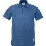 Blaue Fristads Kansas Herrenpoloshirts & Herrenpolohemden aus Baumwolle Größe M 